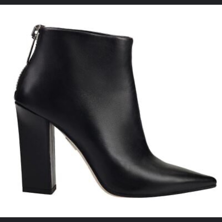 Like New Tamara Mellon “Moto” Black Ankle Bootie — image 2 of 8